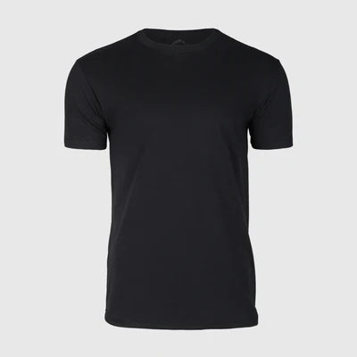 Black Crew Neck T-Shirt - Kite App