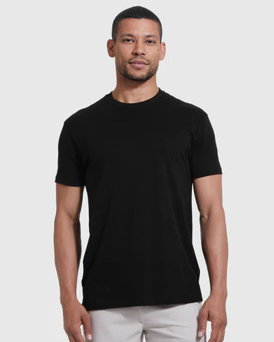 Black Crew Neck T-Shirt - Kite App