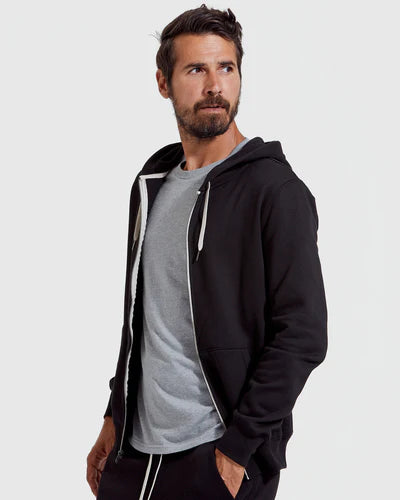 Fleece French Terry Zip Hoodie