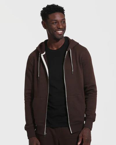 Fleece French Terry Zip Hoodie