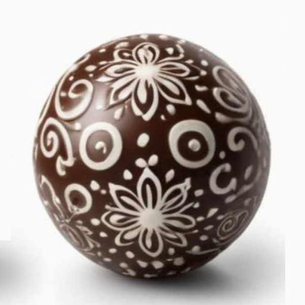 80% Dark Chocolate Floral