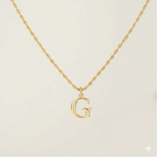 The Luxe Initial Necklace Set