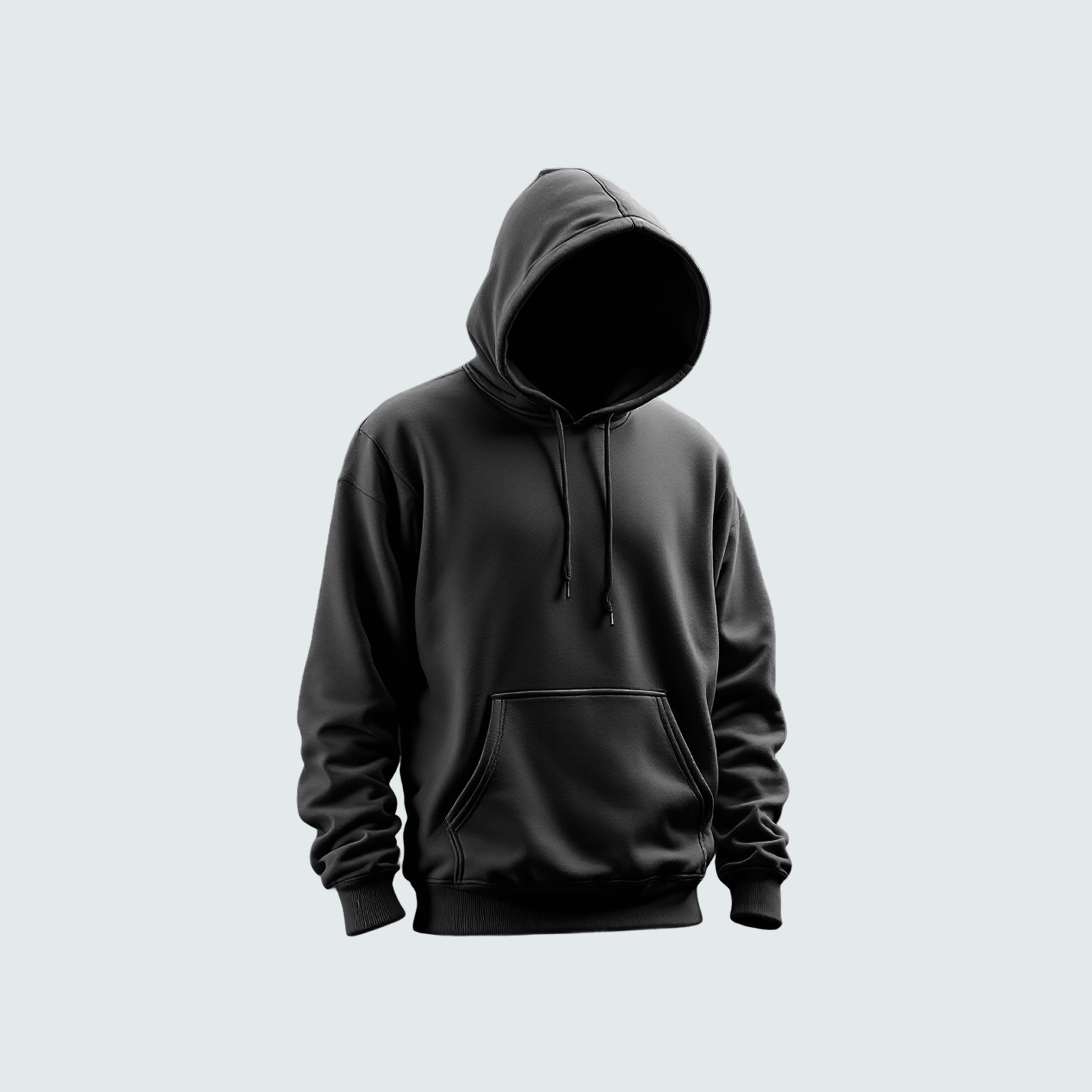 The Solid Hoodie Charcoal