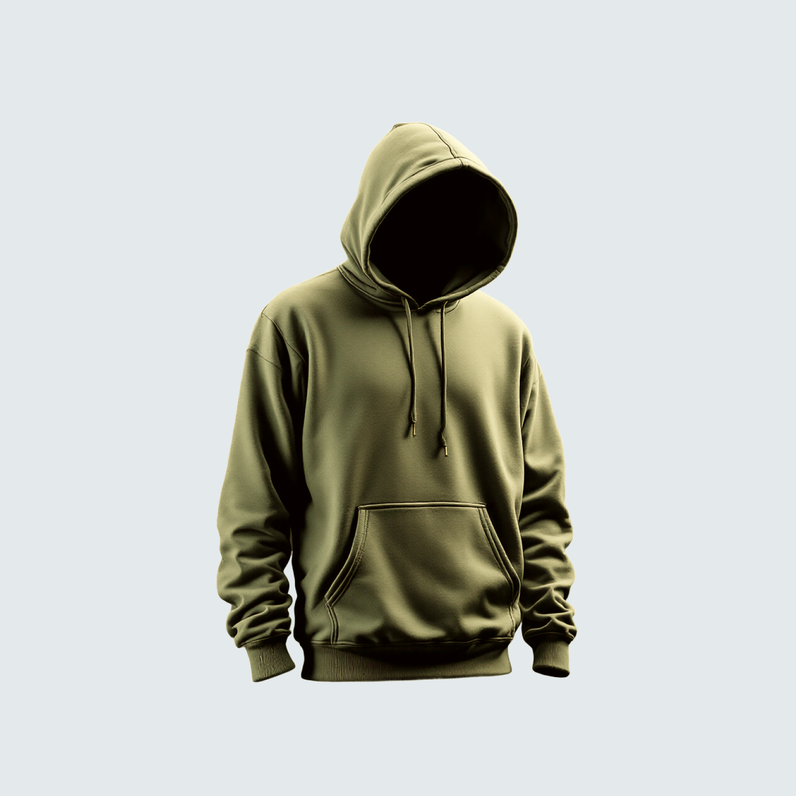 The Solid Hoodie Olive