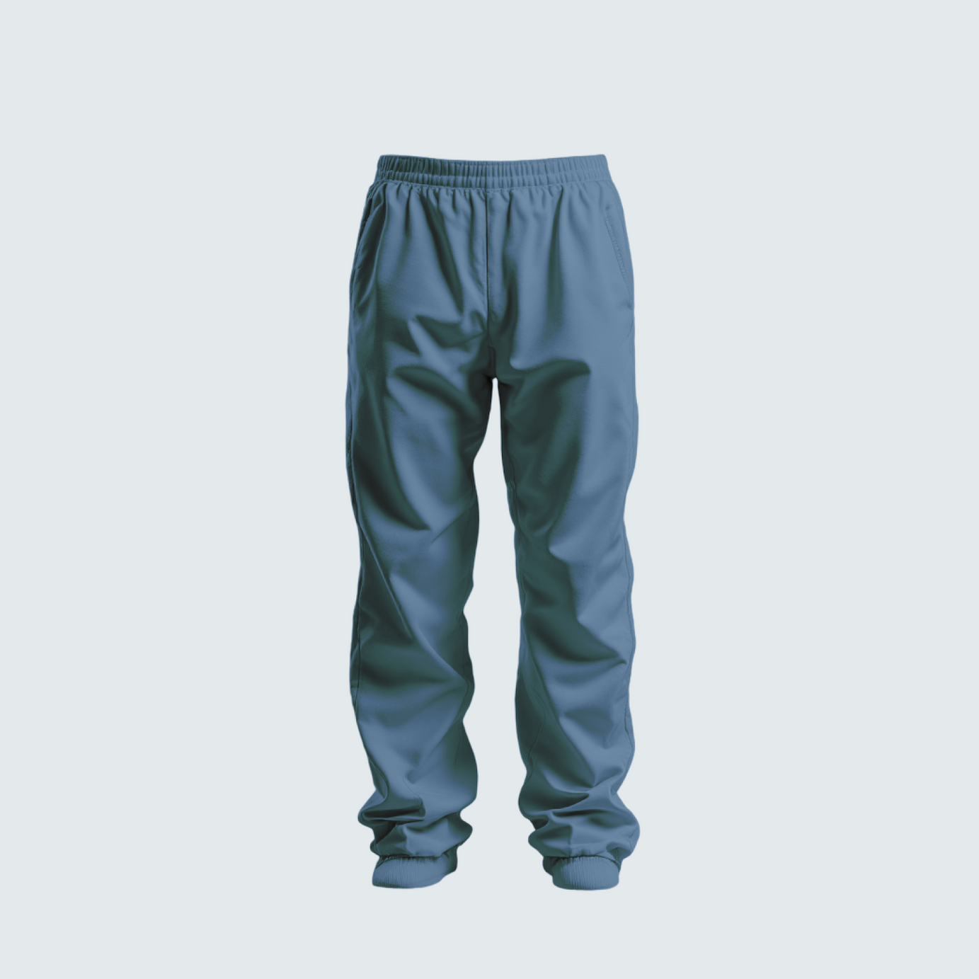 The Solid Pants Blue