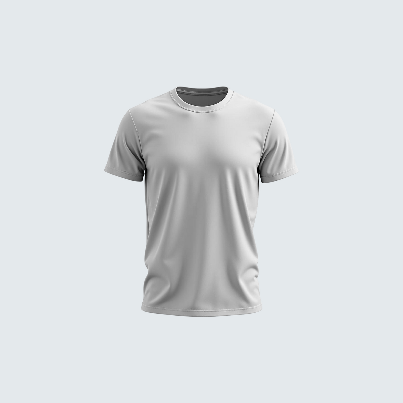 The Solid T-Shirt Gray