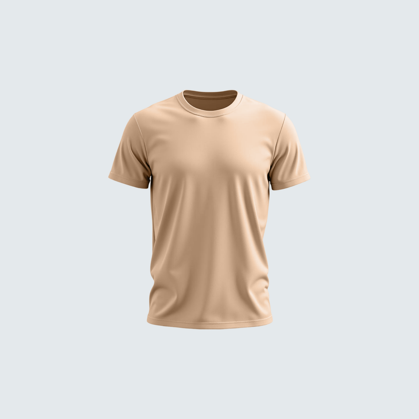 The Solid T-Shirt Tan