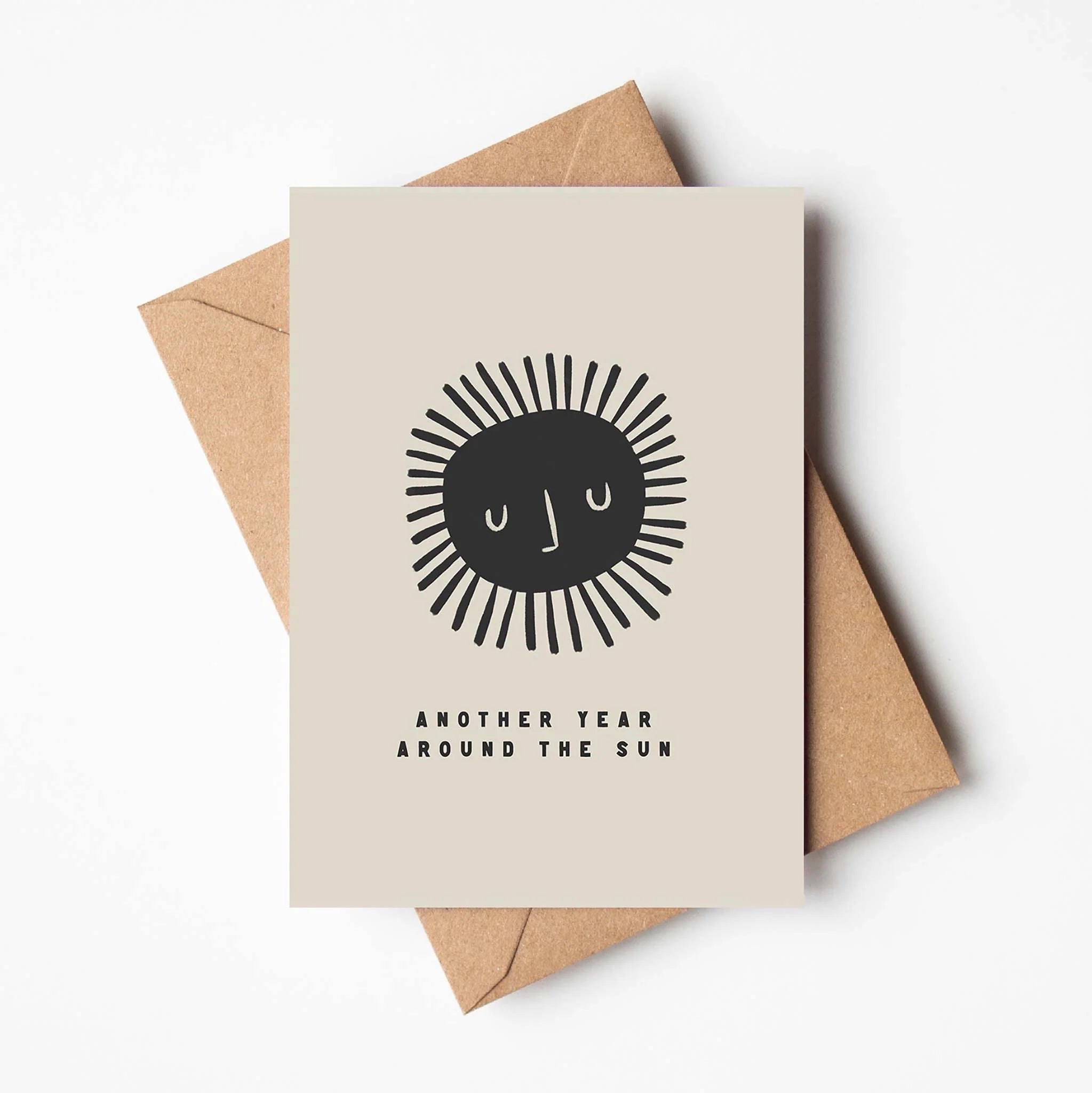 Greeting Card - Around the Sun