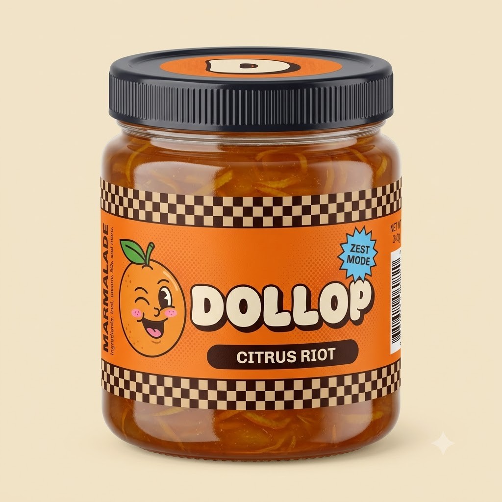 DOLLOP Citrus Riot jar
