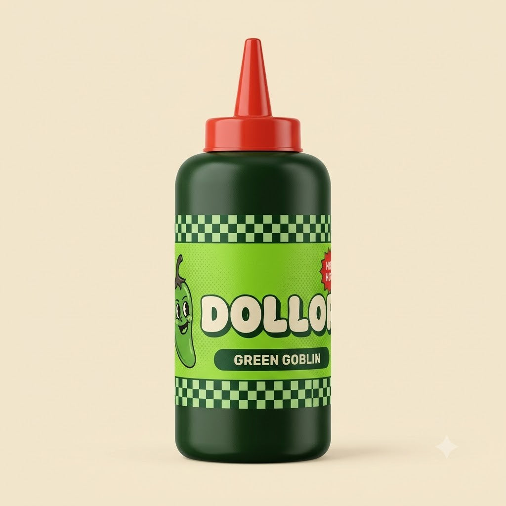 DOLLOP Green Goblin jar