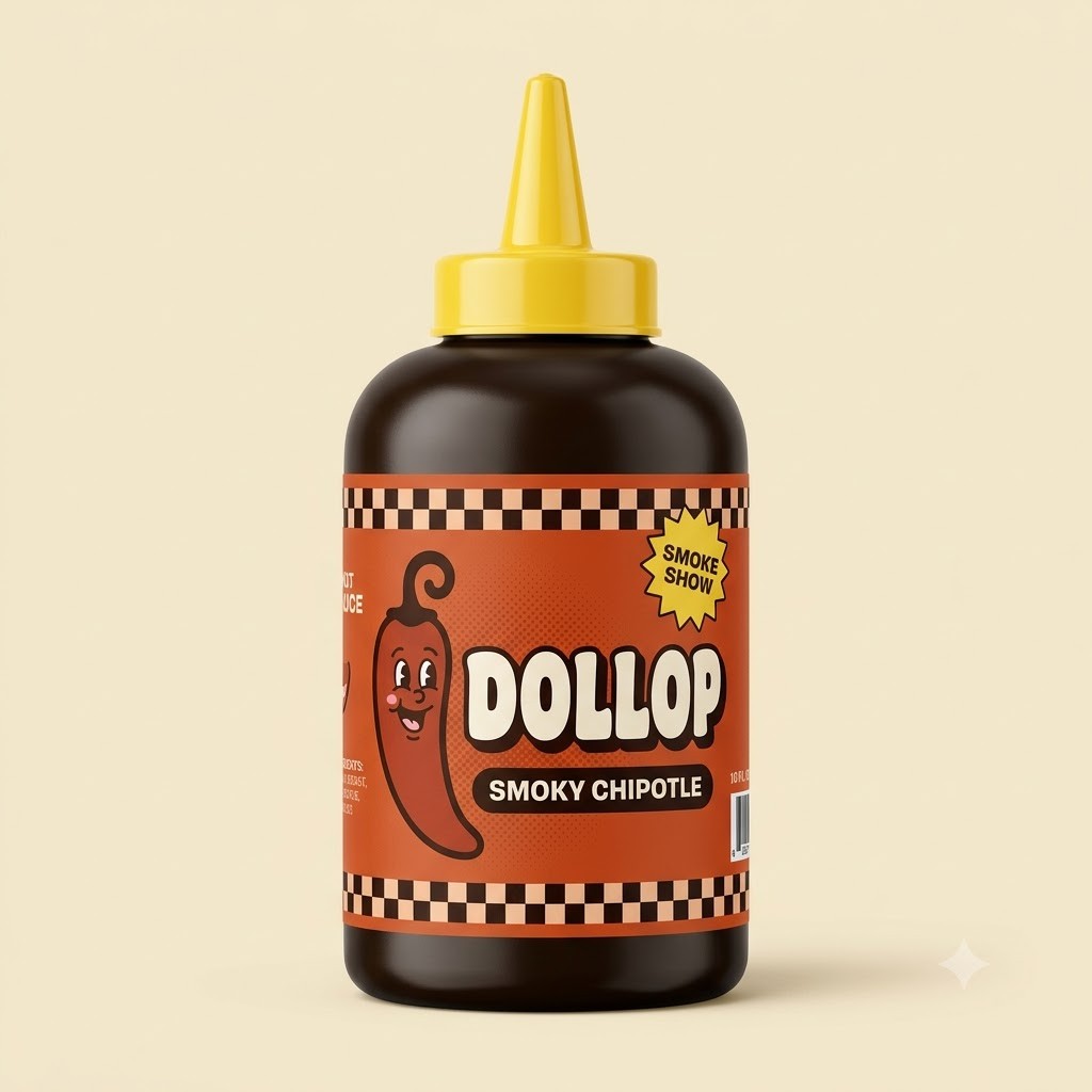 DOLLOP Smoky Chipotle jar