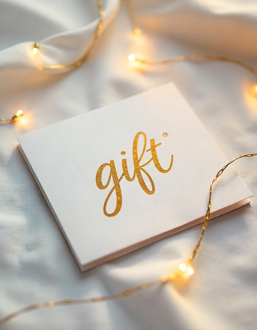 Handwritten Gift Note