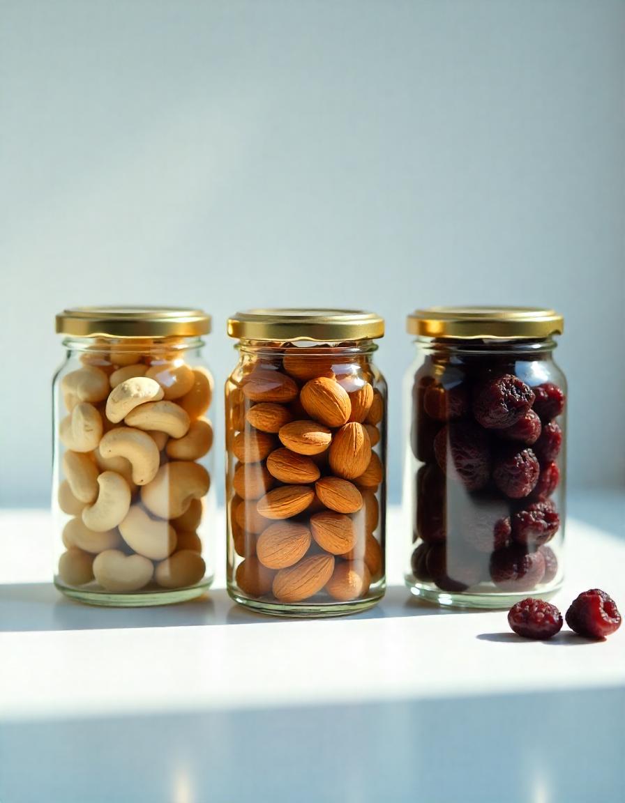 Premium Dry Fruit Gift Jars