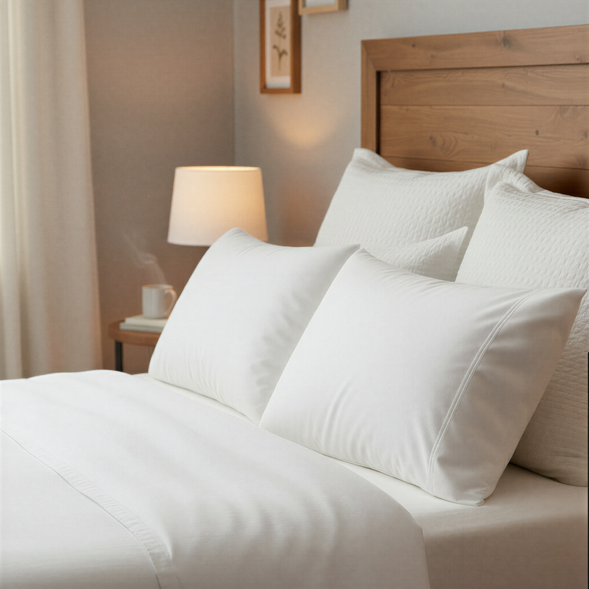 Everyday Solid Pillows | Set of 2