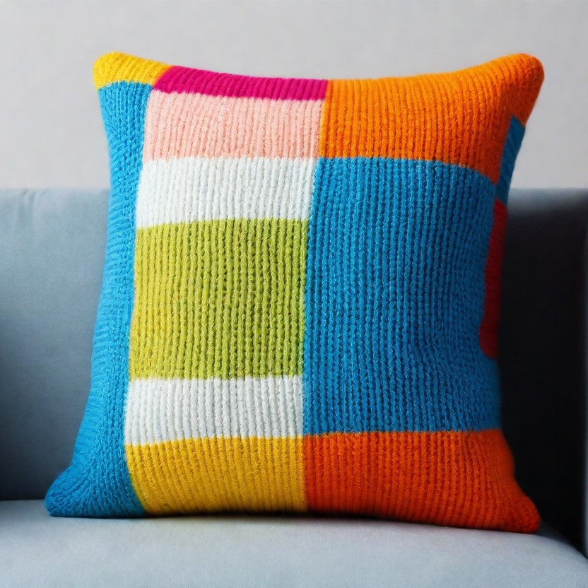 Knitted Throw Pillows