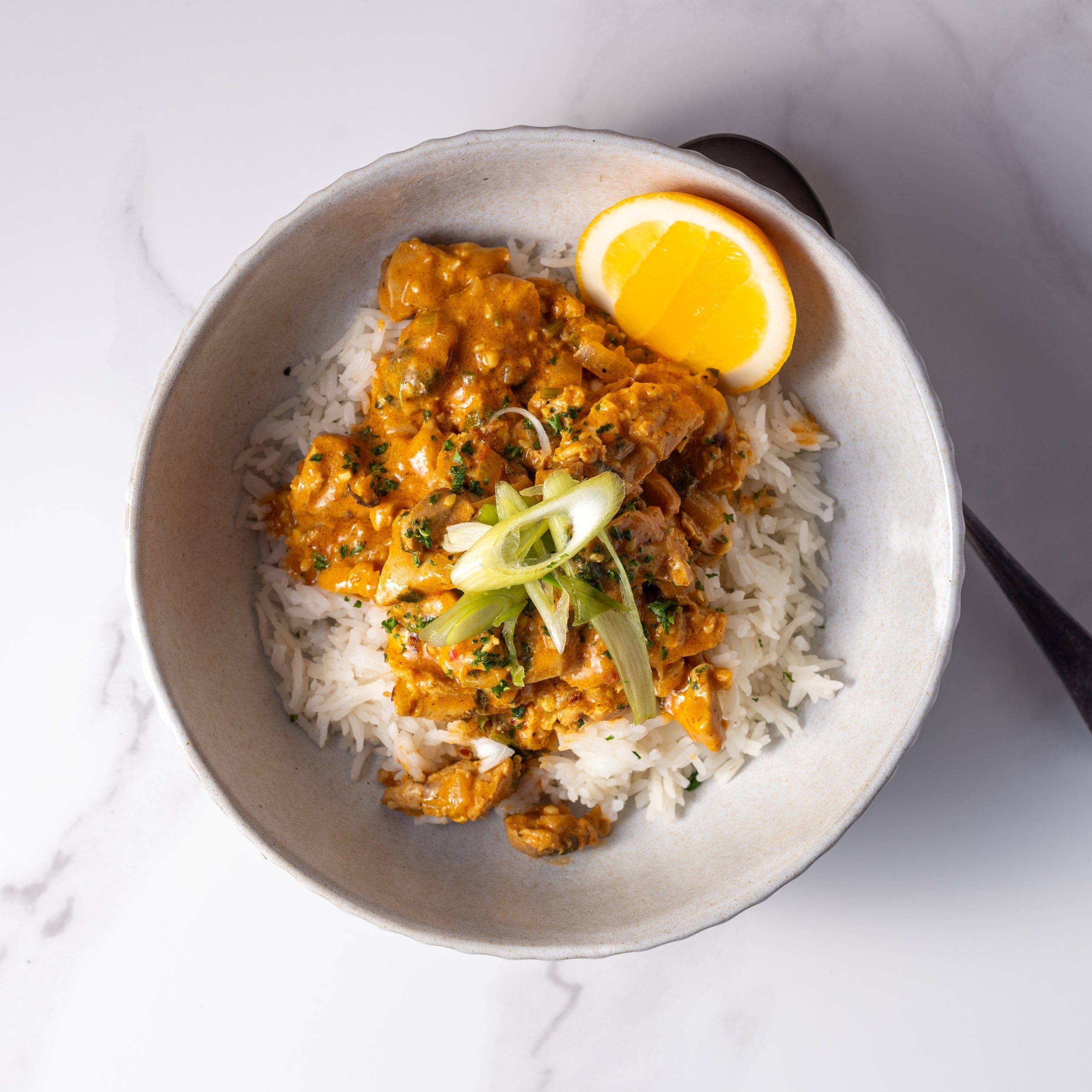 Creamy Chicken Tikka Masala and Pea Rice – Skai Lama Demo Store